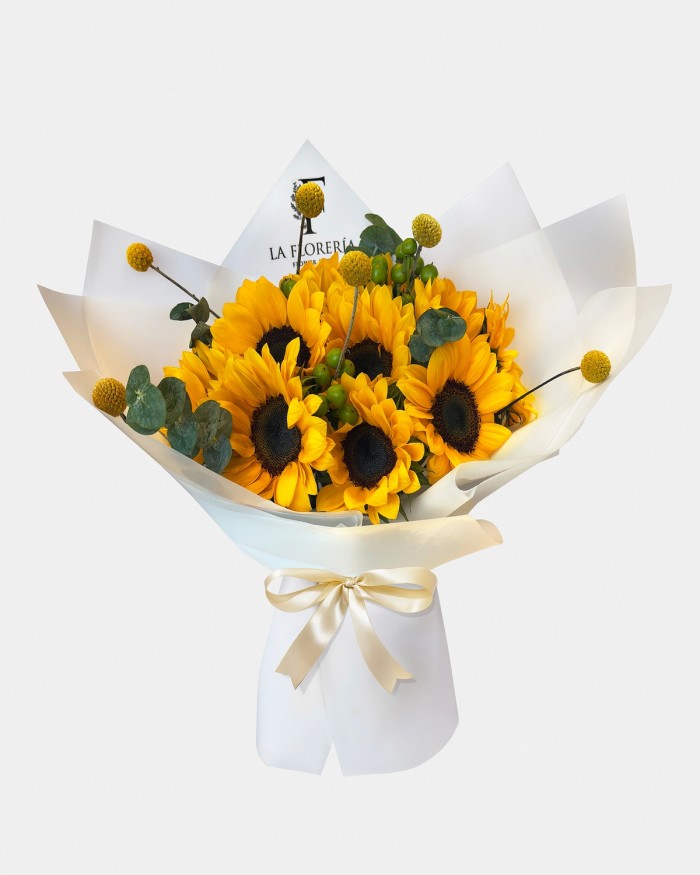 Ramo de Girasoles Sunflower Bouquet